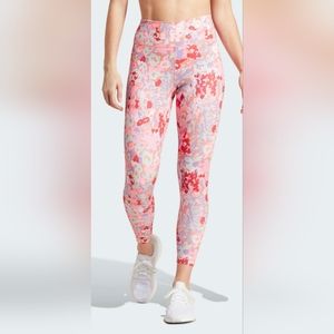 ADIDAS train essentials printed high waisted 7/8 leggings